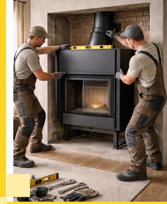 Установка каминных топок в Новосибирске под ключ от 18299 р. | ЭриданНвс