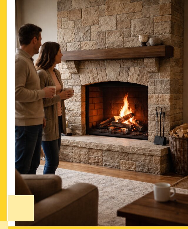 Каменные камины на заказ в Новосибирске от 182988 р. | ЭриданНвс