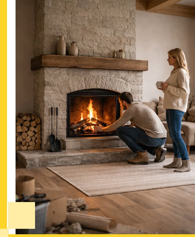 Камины для загородного дома в Новосибирске от 355810 р., ЭриданНвс