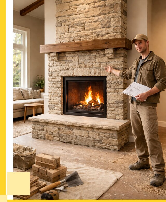 Камины под ключ в Новосибирске от 182988 р. | ЭриданНвс — установка