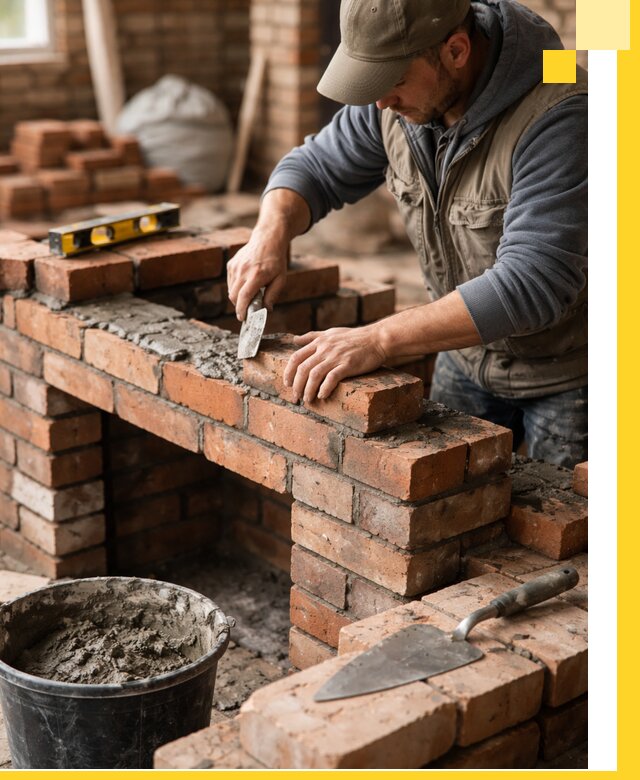 Кладка каминов под ключ в Новосибирске профессиональная отделка и монтаж