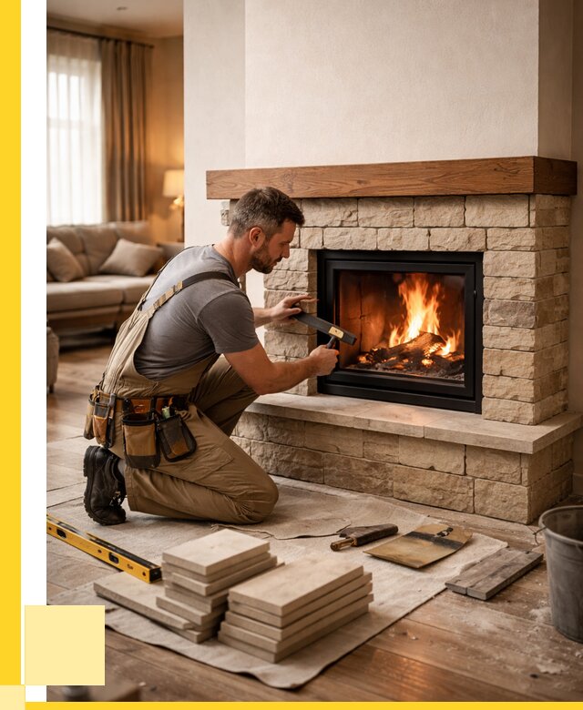 Строительство каминов в Новосибирске от 152490 р., ЭриданНвс - под ключ