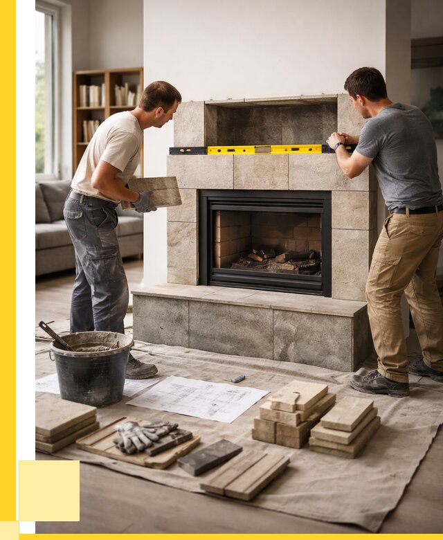 Монтаж каминов и установка в Новосибирске от 45747 р. | ЭриданНвс