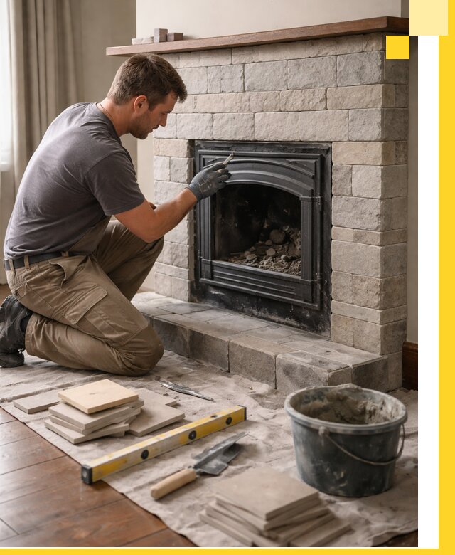 Профессиональный ремонт каминов в Новосибирске восстановление и сервис