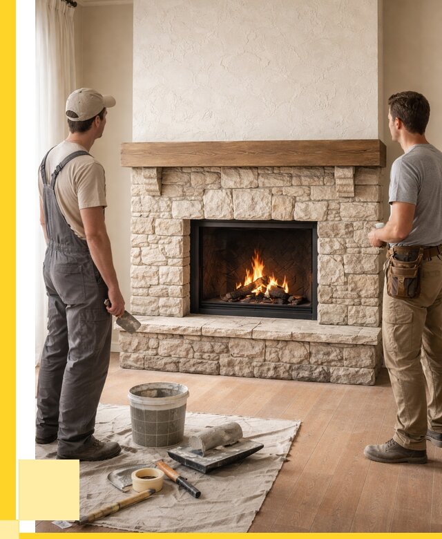 Отделка каминов в Новосибирске от 6608 р. под ключ | ЭриданНвс