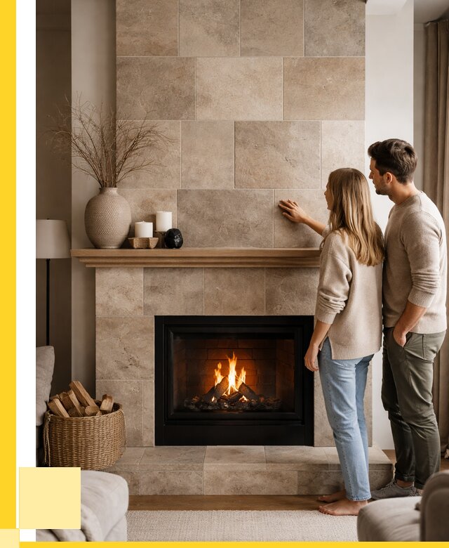 Облицовка каминов керамогранитом в Новосибирске от 4575 р. | ЭриданНвс