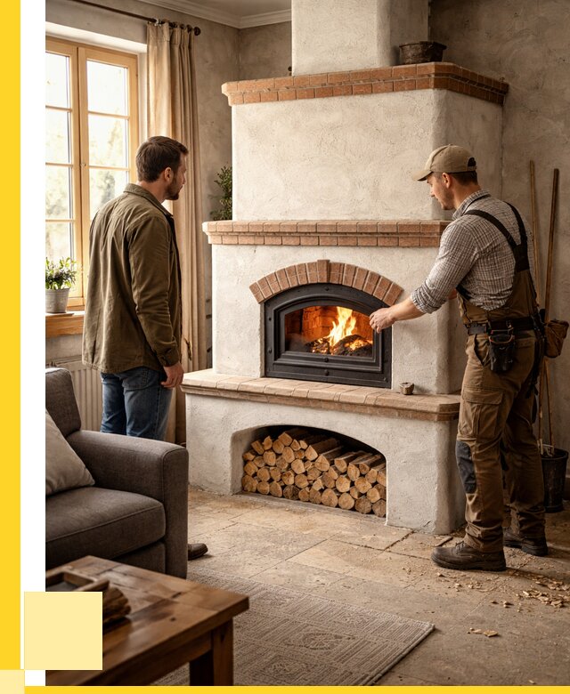 Печи камины в Новосибирске: кирпичные, изразцовые от 60996 р. | ЭриданНвс