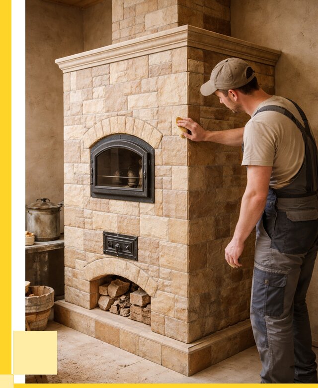 Облицовка печей в Новосибирске от 4575 р. под ключ | ЭриданНвс