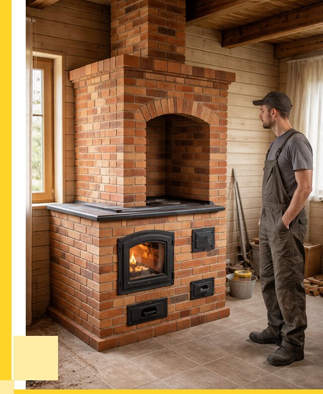 Кирпичные печи в Новосибирске: купить от 152490 р. | ЭриданНвс