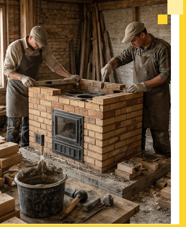 Изготовление и установка варочных печей под ключ в Новосибирске