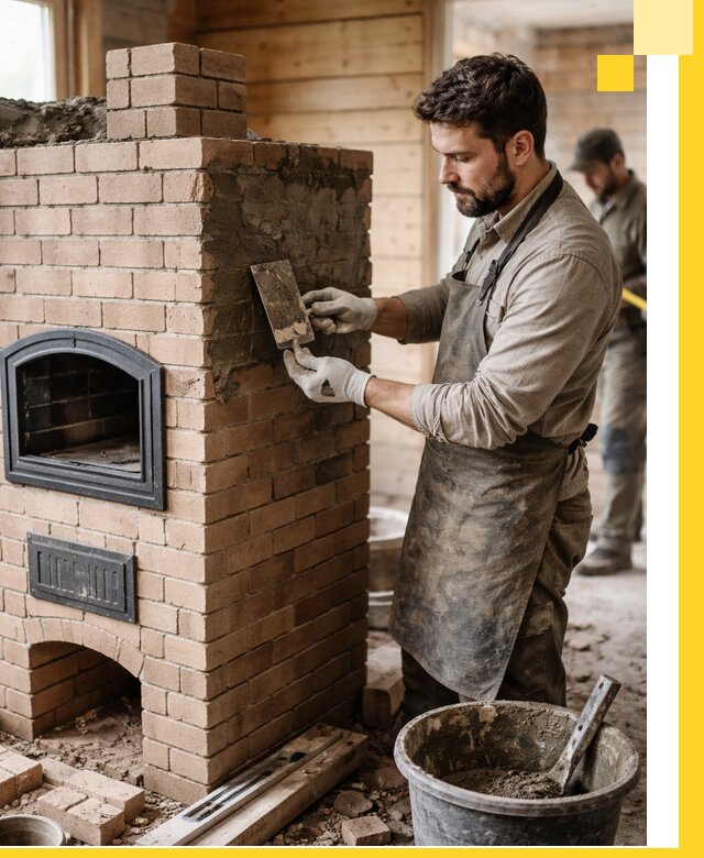 Изготовление и установка печей-шведок под ключ в Новосибирске