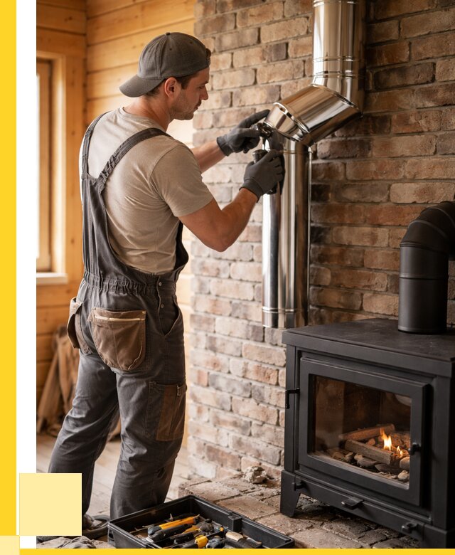 Монтаж дымоходов для печей в Новосибирске от 7625 р. | ЭриданНвс