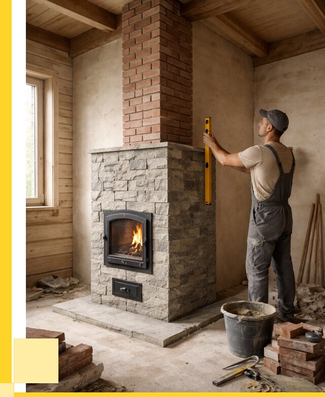 Печи и дымоходы под ключ в Новосибирске от 45747 р., ЭриданНвс