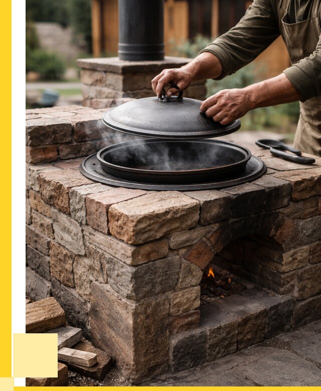 Печи для казана в Новосибирске по цене от 18299 р. | ЭриданНвс