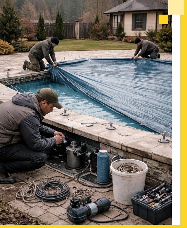 Консервация бассейнов в Новосибирске: подготовка к длительному хранению