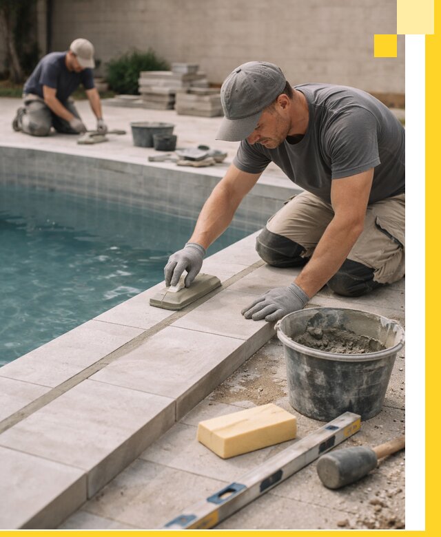 Отделка бассейнов в Новосибирске: декоративная отделка и гидроизоляция