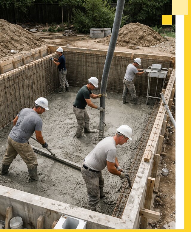 Строительство бетонных бассейнов под ключ в Новосибирске