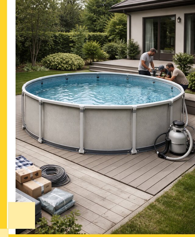 Купить каркасные бассейны в Новосибирске от 45747 р. | ЭриданНвс