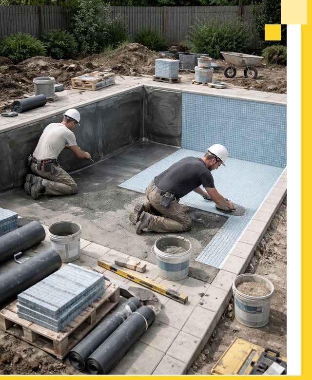 Проектирование и строительство стационарных бассейнов в Новосибирске