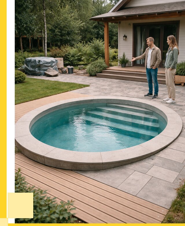 Бассейн на даче под ключ в Новосибирске от 203320 р., ЭриданНвс