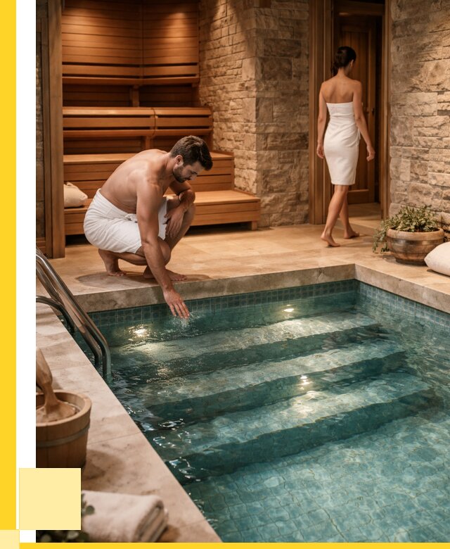 Сауна с бассейном под ключ в Новосибирске от 121992 р., ЭриданНвс