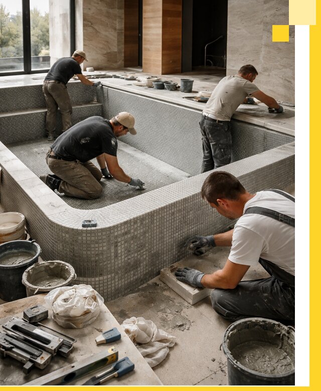 Строительство и установка СПА бассейнов под ключ в Новосибирске