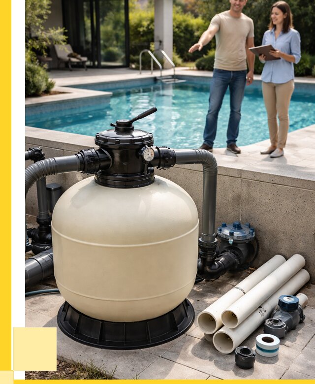 Песочные фильтры для бассейнов в Новосибирске от 18299 р., ЭриданНвс