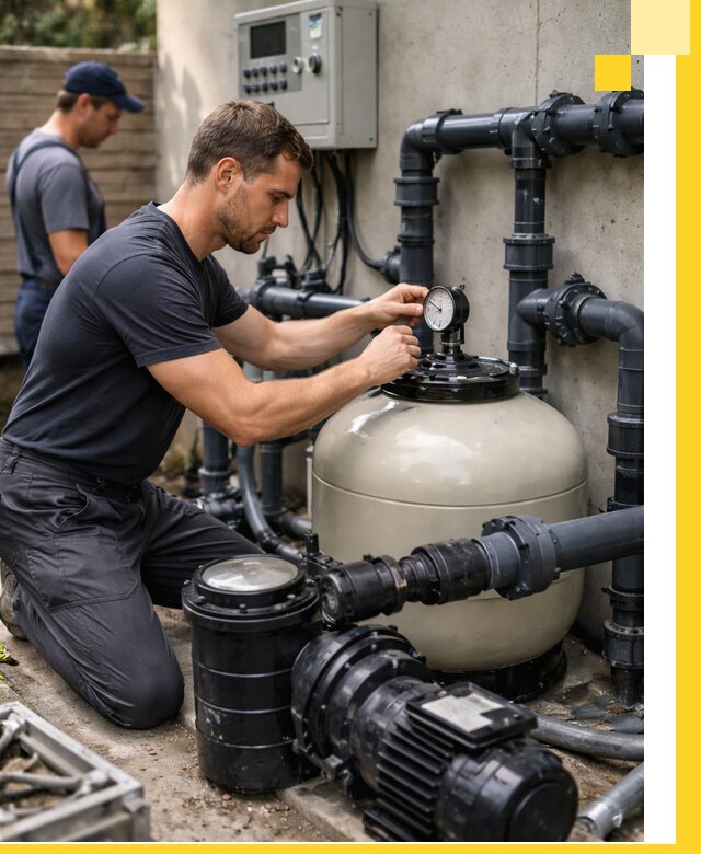 Поставка и монтаж фильтровального оборудования для бассейнов в Новосибирске