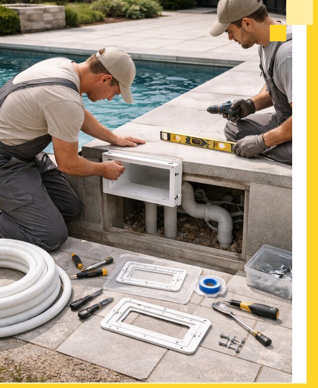 Поставка и установка скиммеров для бассейнов в Новосибирске