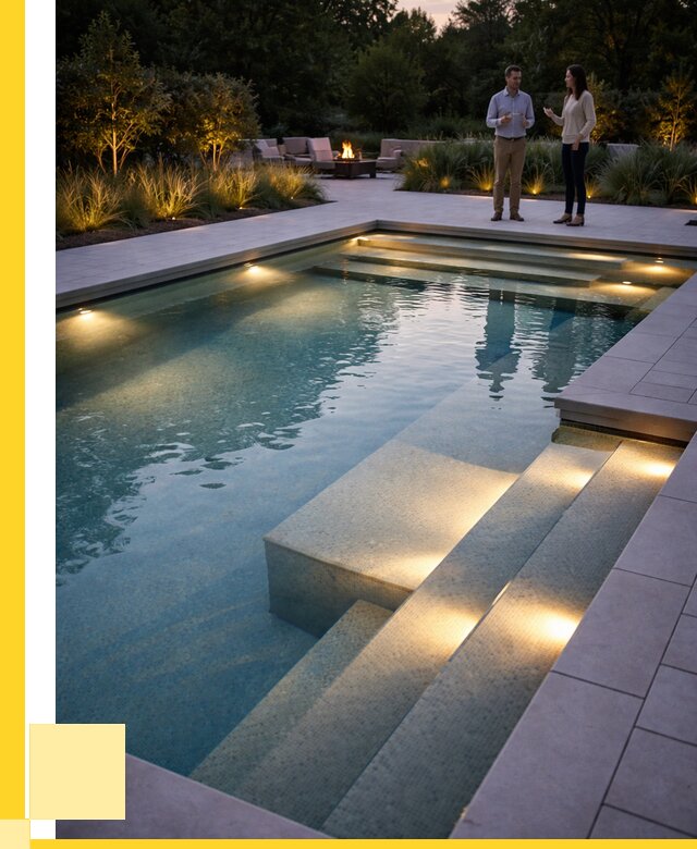 Освещение бассейнов в Новосибирске под ключ от 25415 р. | ЭриданНвс