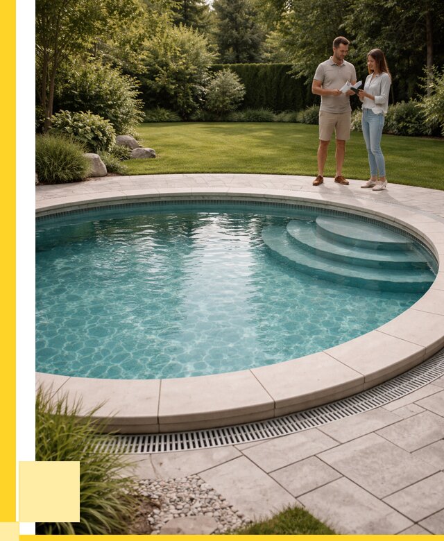 Круглые каркасные бассейны купить в Новосибирске от 254150 р. | ЭриданНвс