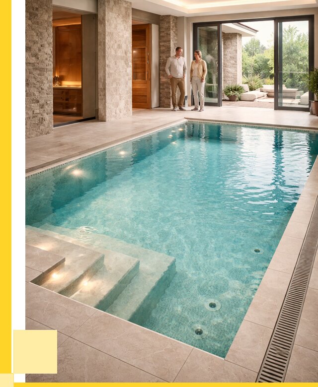 Бассейн во дворе в Новосибирске: проект, отделка от 1219920 р. | ЭриданНвс