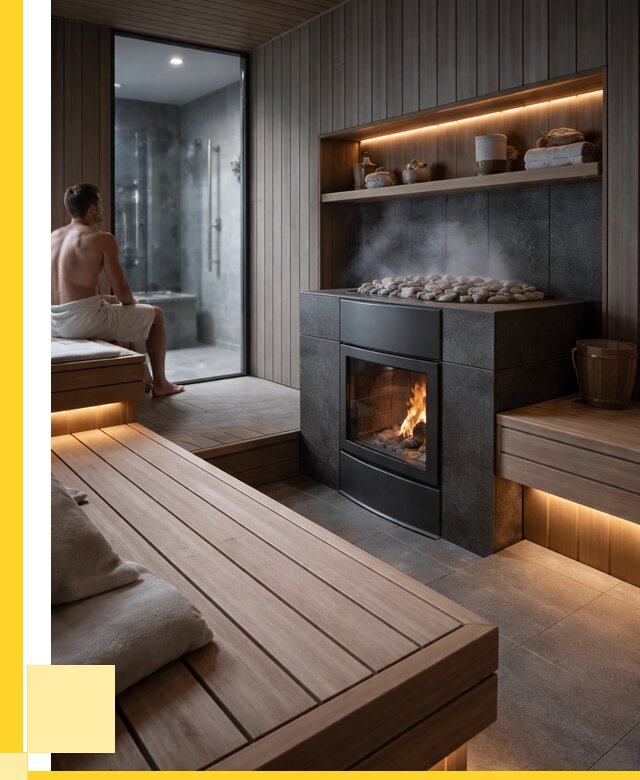 Проект сауны в частном доме в Новосибирске от 35581 р. | ЭриданНвс