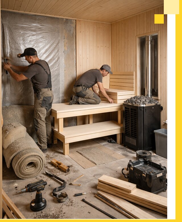 Проекты саун под ключ в Новосибирске дизайн и строительство