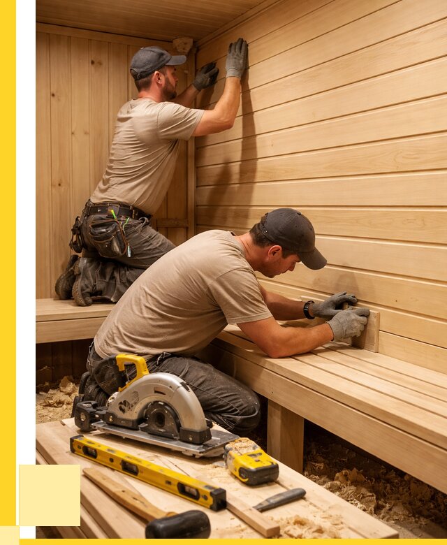 Обшивка саун вагонкой в Новосибирске от 2542 р. | ЭриданНвс