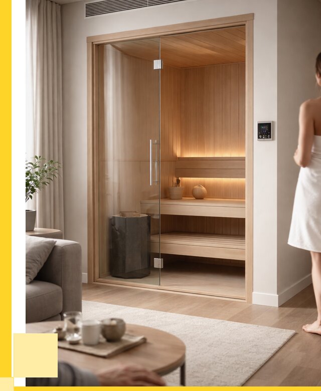 Сауна в квартире под ключ в Новосибирске от 121992 р. ЭриданНвс