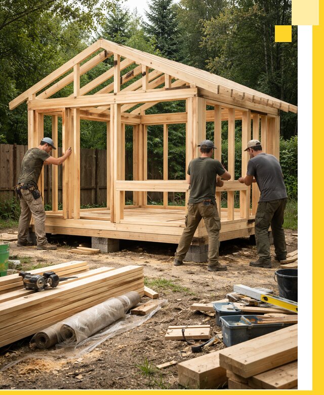 Профессиональное строительство бань под ключ в Новосибирске