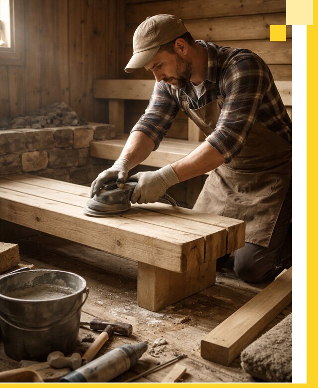 Ремонт бань под ключ в Новосибирске с гарантией качества и сроков