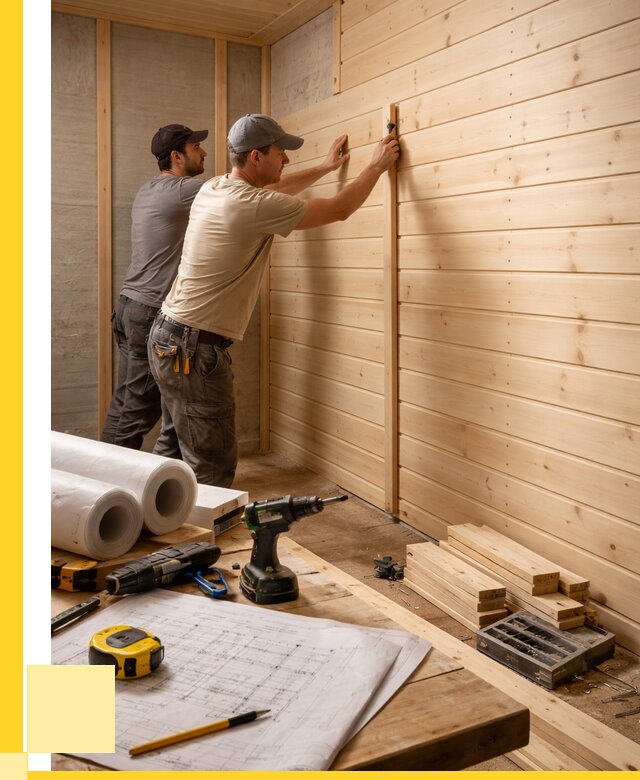 Обшивка бани вагонкой в Новосибирске от 1220 р., ЭриданНвс