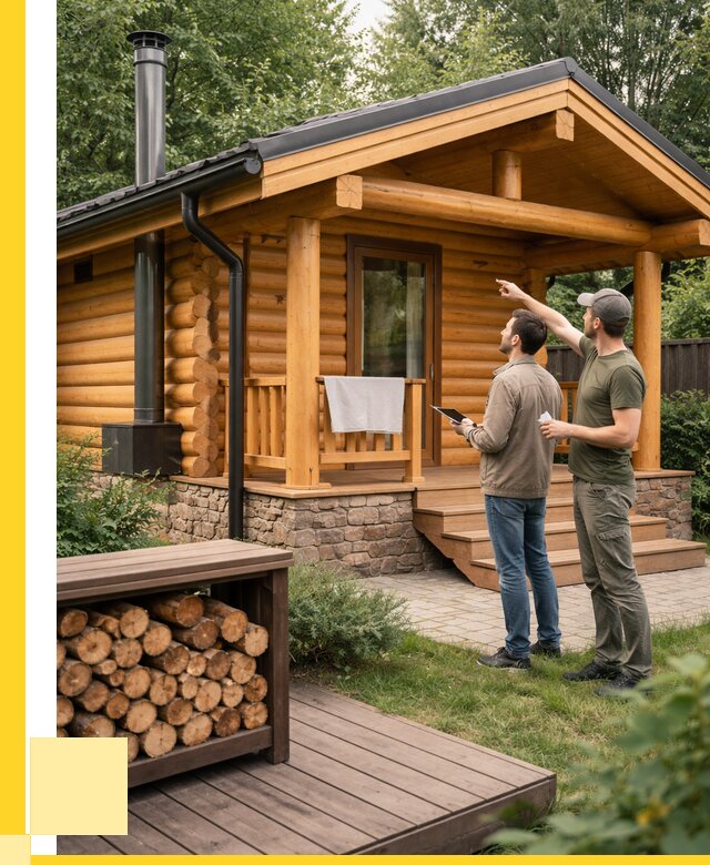 Бани для дачи под ключ в Новосибирске от 254150 р. | ЭриданНвс