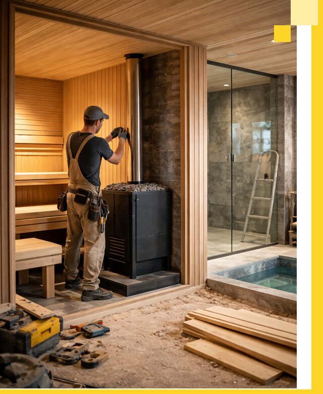 Полное строительство банных комплексов под ключ в Новосибирске