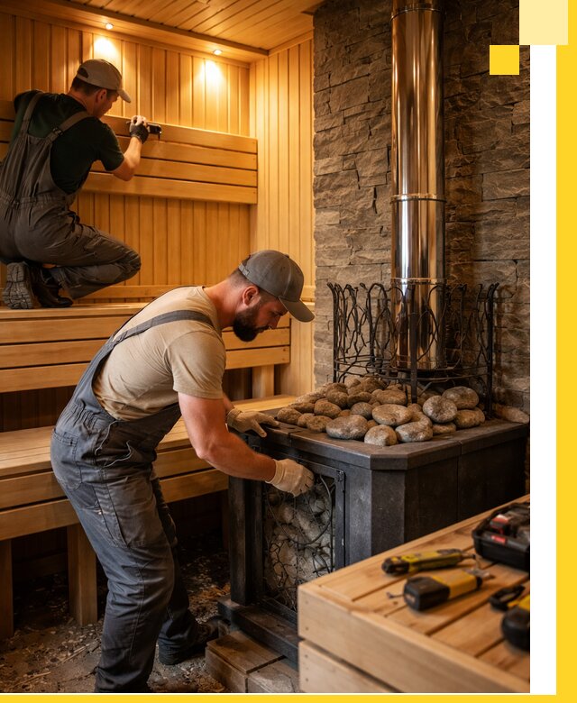 Комплексный дизайн бань, саун и зон отдыха в Новосибирске