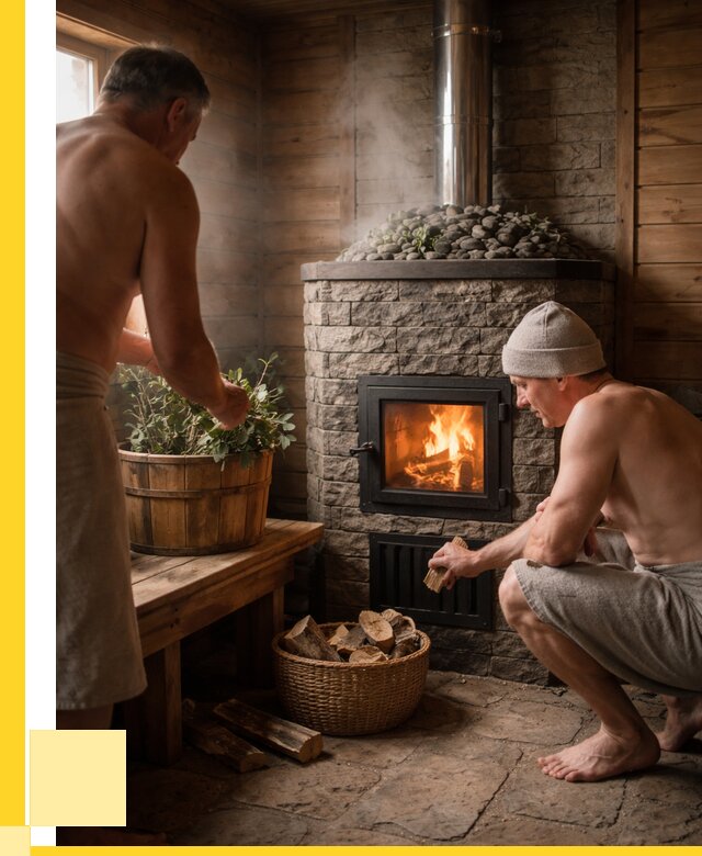 Банные печи под ключ в Новосибирске от 45747 р. | ЭриданНвс кирпичная