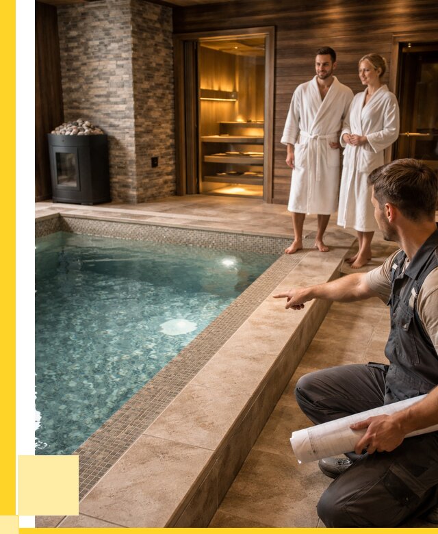 Проект бани с бассейном под ключ в Новосибирске от 66079 р. | ЭриданНвс