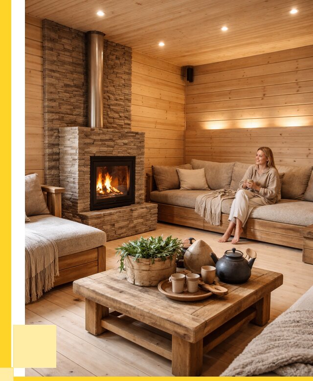 Проект бани с комнатой отдыха в Новосибирске от 35581 р. | ЭриданНвс