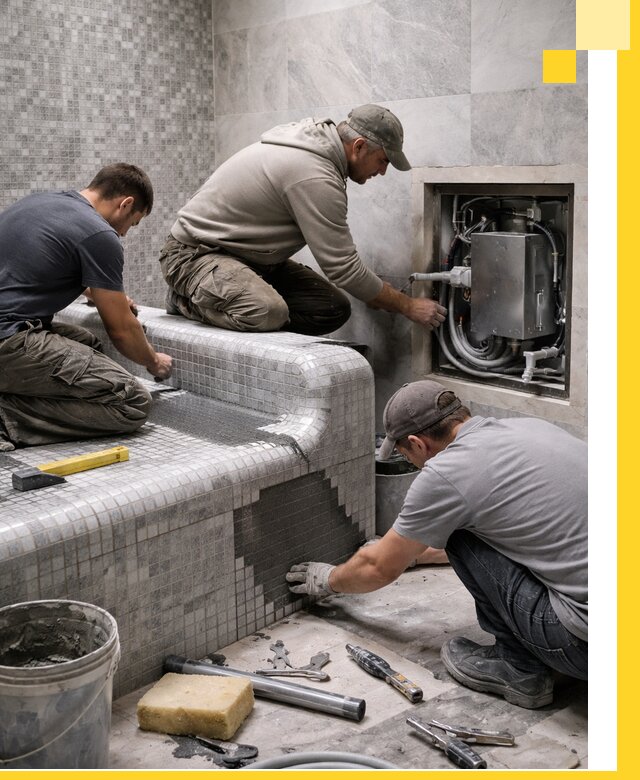 Проекты хамамов под ключ в Новосибирске и дизайн и строительство