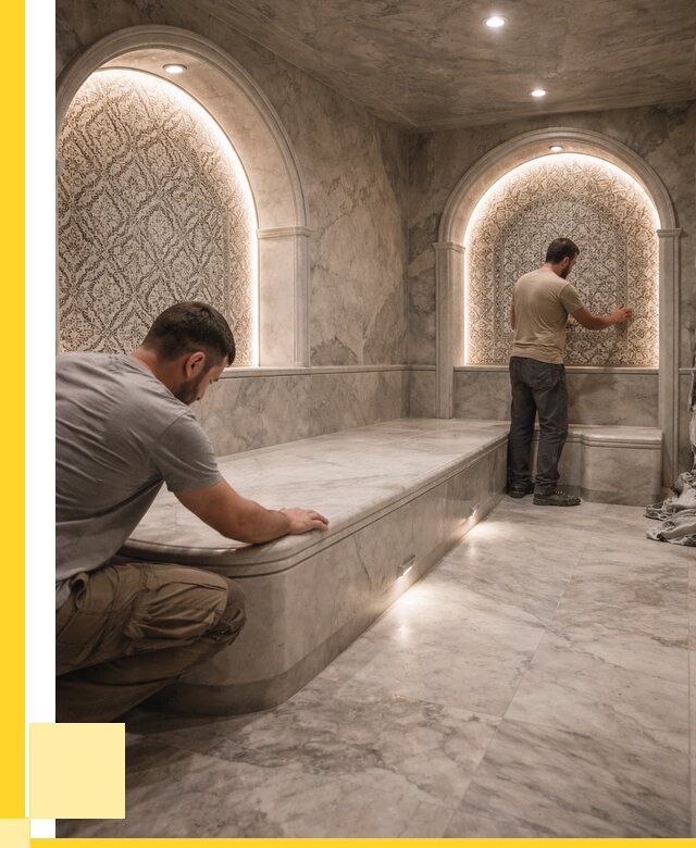 Турецкие бани под ключ в Новосибирске от 254150 р. | ЭриданНвс