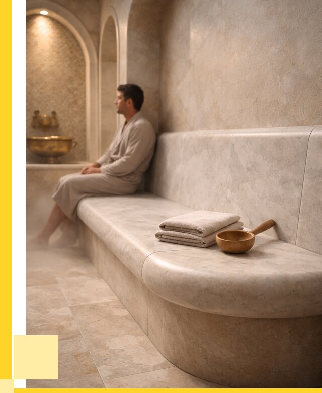 Сиденья для хамама в Новосибирске под ключ от 12199 р. | ЭриданНвс