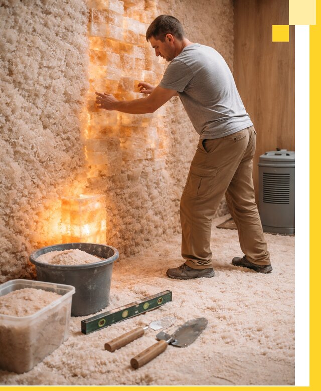 Проектирование и монтаж соляных комнат в Новосибирске под ключ